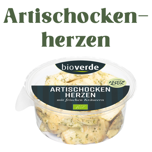 Bio Artischockenherzen mit Kräuter