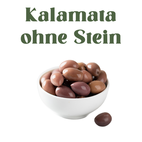 Bio Kalamata Oliven - ohne Stein