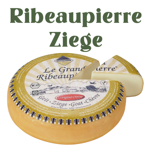 Ziegen-Ribeaupierre – Milder Rotkultur-Ziegenkäse
