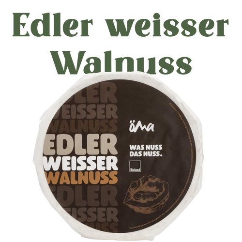Edler Weisser Walnuss - Cremiger Bio-Weichkäse
