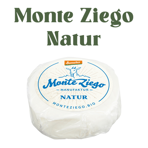 Monte Ziego Ziegenfrischkäse Natur – Cremiger Ziegenkäse