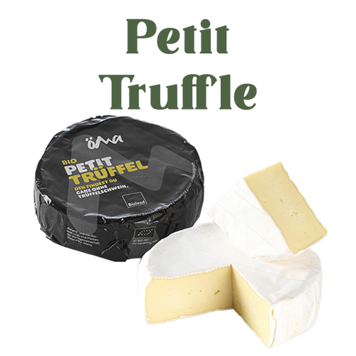 Petit Trüffel – Luxuriöser Bio-Weichkäse mit schwarzem Trüffe